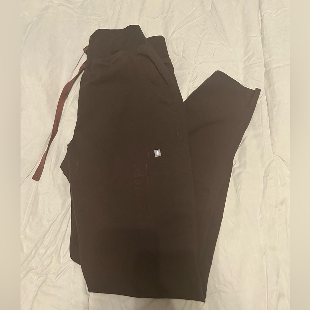 Figs High Waisted Yola - Espresso